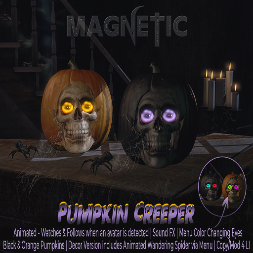 Magnetic - Pumpkin Creeper (ADD ME)