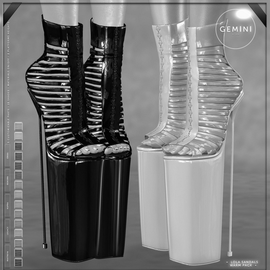 Gemini -Lola Sandals- DEMO