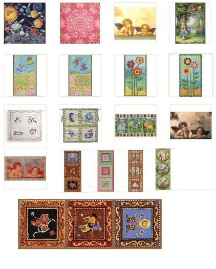 @MA@ TEXTURES medieval children tapestries