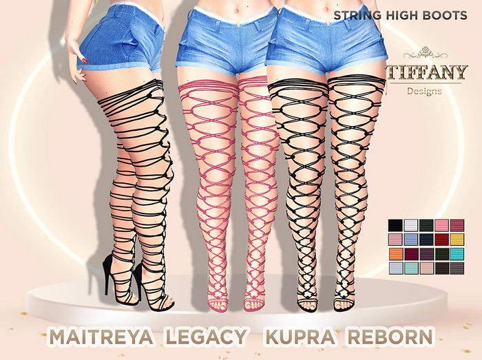 ::TD:: String High Boots