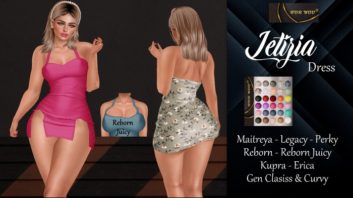 ::F:: Letizia Dress Fatpack (ADD)