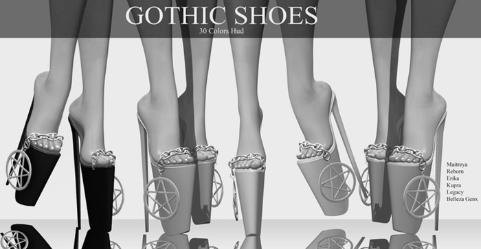 [LS] GOTHIC SHOES DEMO
