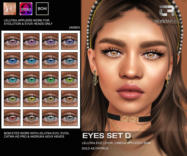 { Treystar Inc. } - Eyes Set D - Fatpack