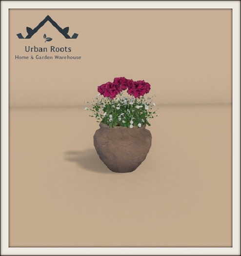 UR Pelargonium/Petunia Mix In Pot  V2 