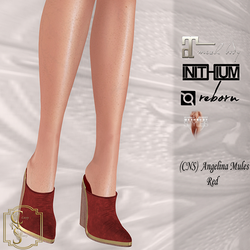 (CNS) Angelina Shoes Red