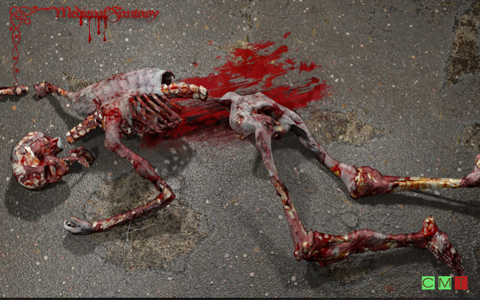 [MF] Meaty Skeleton corpse 1 (boxed)