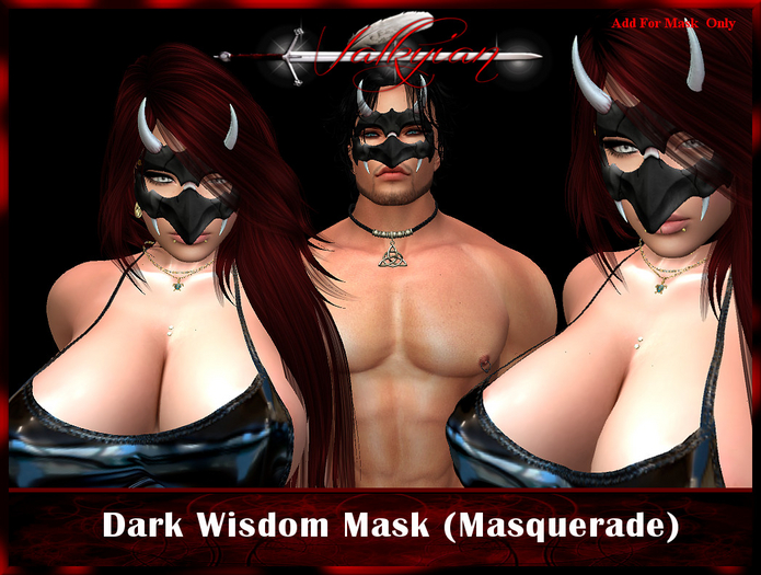 ~Valkyrian~ Dark Wisdom Mask (Masquerade) (ADD)
