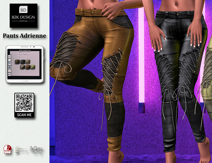 ..::B2K Design::..Pants Adrienne - ADD