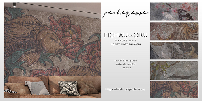 pecheresse. feature walls - fichau~oru
