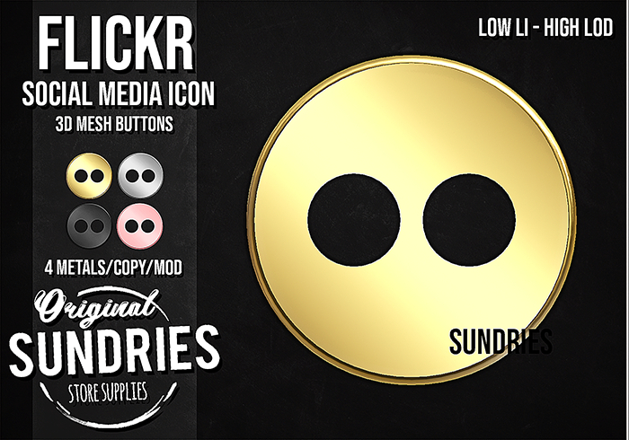 sundries / Media Icon / Flickr