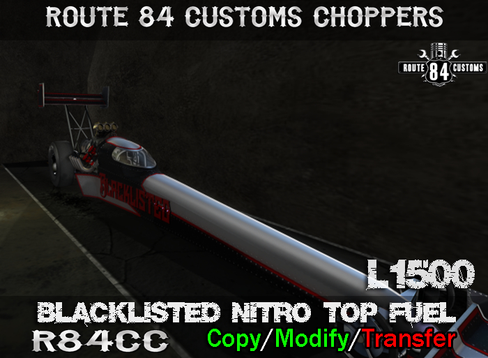 Route 84 Customs - Blacklisted NITRO Top Fuel