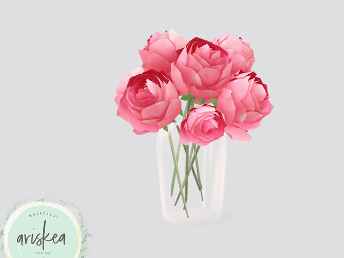 Ariskea[LaCoquette] French Vase Roses