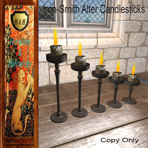 Ironsmith Rough Iron Alter Set