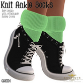 BoM Green ANKLE SOCKS & ROLLED CUFFS (Boxed)