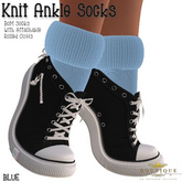 BoM Blue ANKLE SOCKS & ROLLED CUFFS (Boxed)