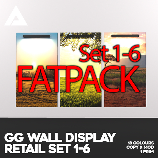 [ALPHA] GG Wall Display Retail FATPACK Set 1-6 (add me)