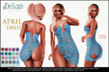 Delicatt Couture - April sexy dress 2022#October#07