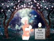 .:Pixies:. Micro mesh avatar Egg Friend