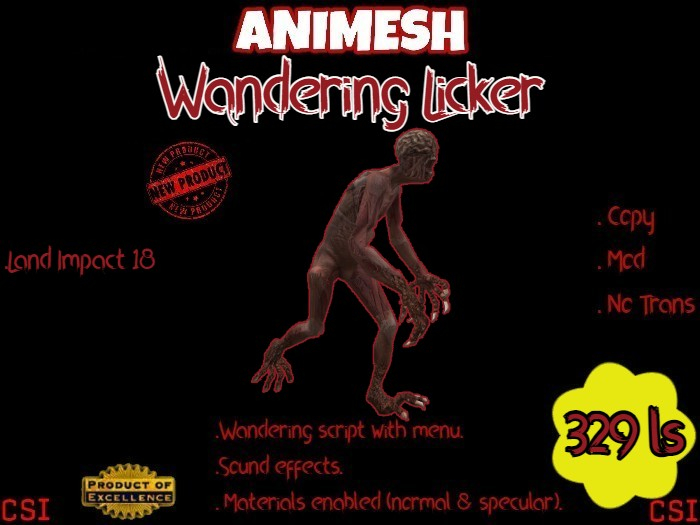 AniMesh Wandering Licker (box)