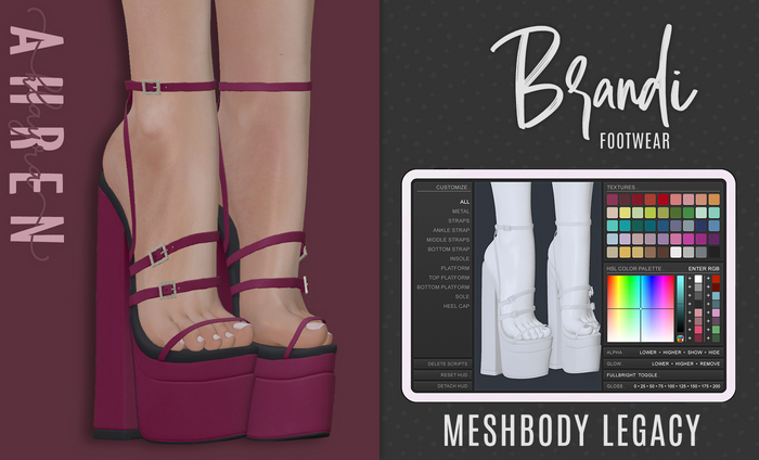 [KA][Brandi Heels & HUD][Meshbody Legacy]