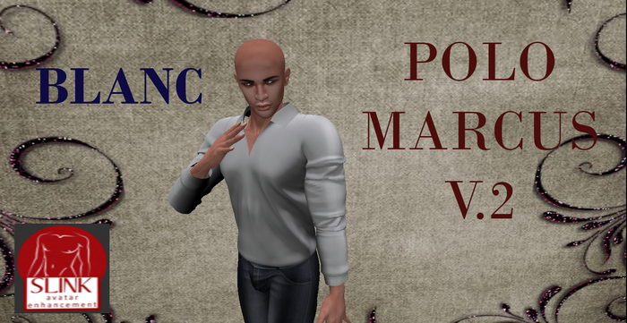 POLO MARCUS v.2 - BLANC - SLINK
