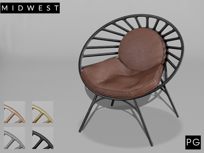 Midwest - Glory Chair - Brown