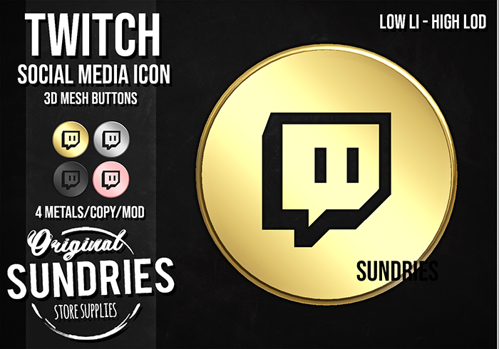 sundries / Media Icon / Twitch