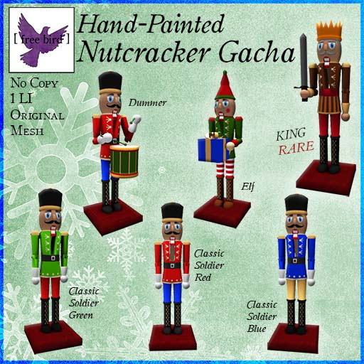 [ free bird ] King Nutcracker - RARE