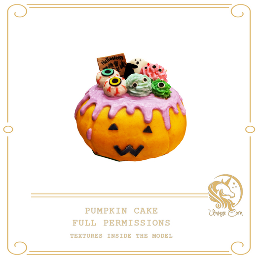 Full Perm Pumpkin Cake