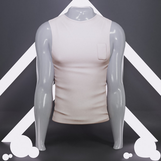 RUFF - Landon Tanktop - Nude