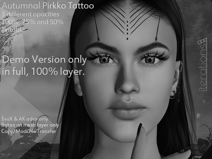 iterations Pirkko Demo Tattoo 