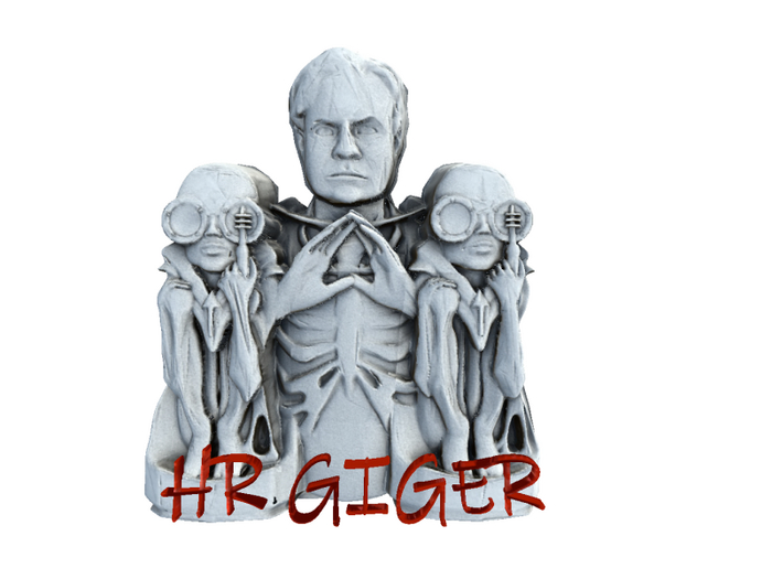 BOX ESTATUA 2 H.R GIGER XXI