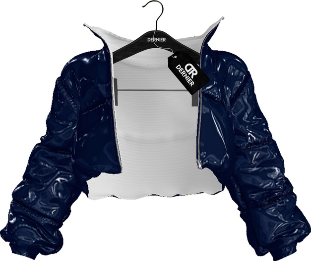 :Dernier: "Urias" Puffer Jacket - Navy