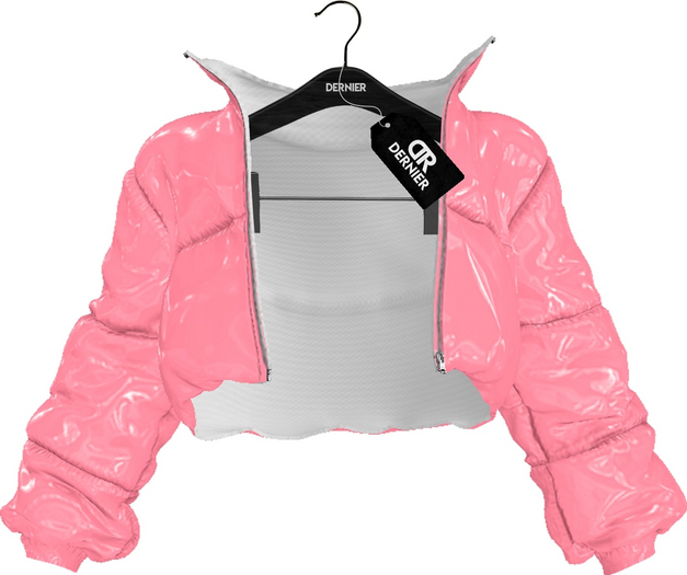 :Dernier: "Urias" Puffer Jacket - Pink