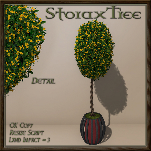 Dark Beauty Topiary Floral C12