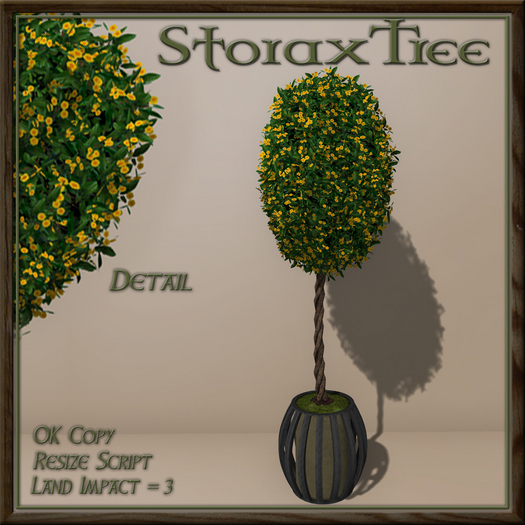 Dark Beauty Topiary Floral C11