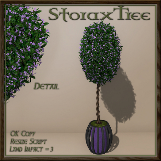 Dark Beauty Topiary Floral B16
