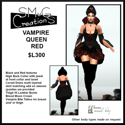 SMug Creations - Vampire Queen Red