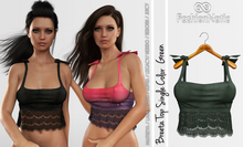 Breeta Top Green - Maitreya, Lara Petite, Kupra Original, Legacy, Nerido, Reborn, Juicy - FashionNatic