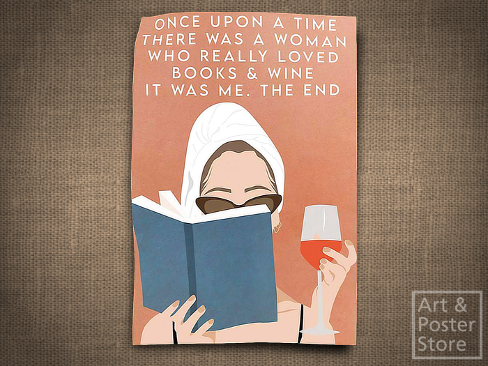 Once Upon A Time #02 | Rippled Peeling Poster | WWB 