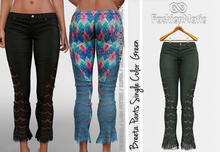 Breeta Pants Green - Maitreya Lara, Lara Petite, Kupra, Legacy, Reborn, Juicy - FashionNatic