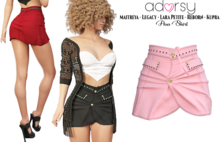 adorsy - Ava Skirt Pink - Maitreya/Legacy-Nerido/Lara Petite/Kupra/Reborn-Juicy