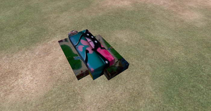 Full Perm product display and sitting