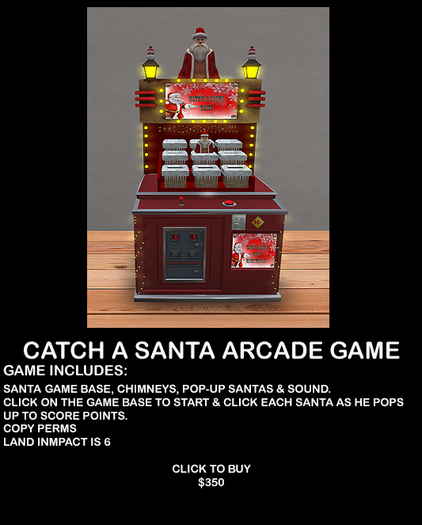 Fun Working Catch A Santa Arcade Game For Christmas