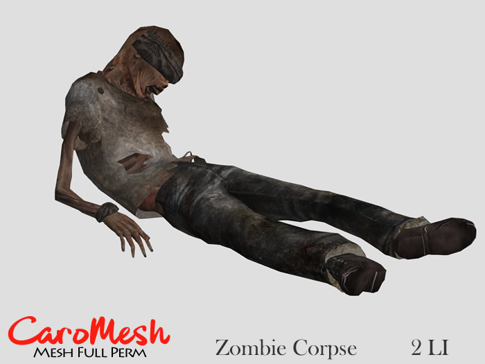 Caro Mesh Full Perm * Halloween Zombie Corpse -unpacker-