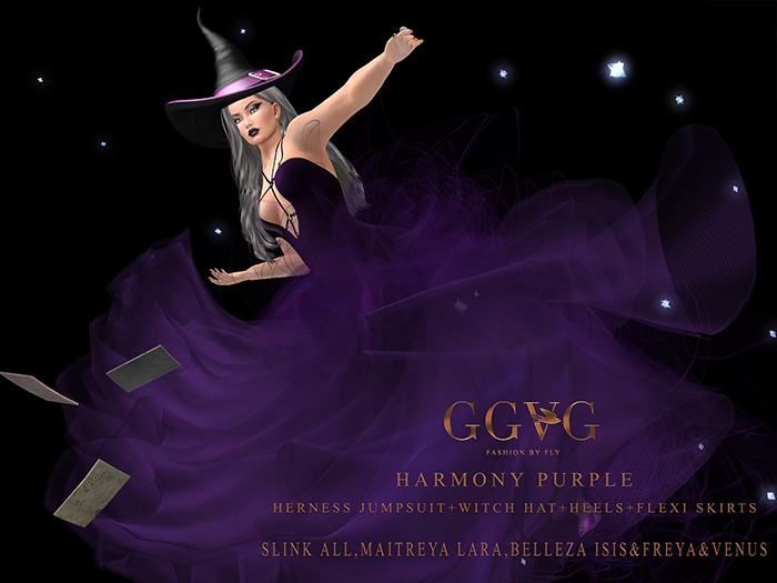 GGVG WITCH GOWN HARMONY PURPLE