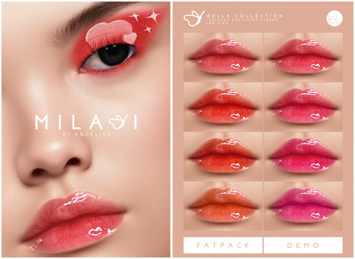 MILANI Cosmetics "Bella" Lips (DEMO)