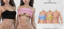 *Vanilla Bae* Maxine Top - Light 3 Pack - Strip Me Interactive - Maitreya / Legacy / Ebody Reborn
