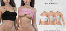 *Vanilla Bae* Maxine Top - White 3 Pack - Strip Me Interactive - Maitreya / Legacy / Ebody Reborn