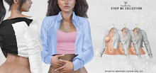 *Vanilla Bae* Maxine Jacket - Gray 3 Pack - Strip Me Interactive - Maitreya / Legacy / Ebody Reborn